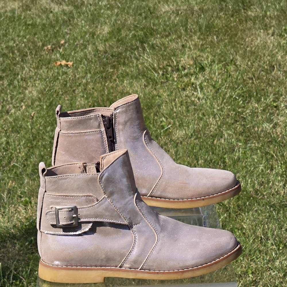 Leather Elephantito Girls Boots Booties US 3
